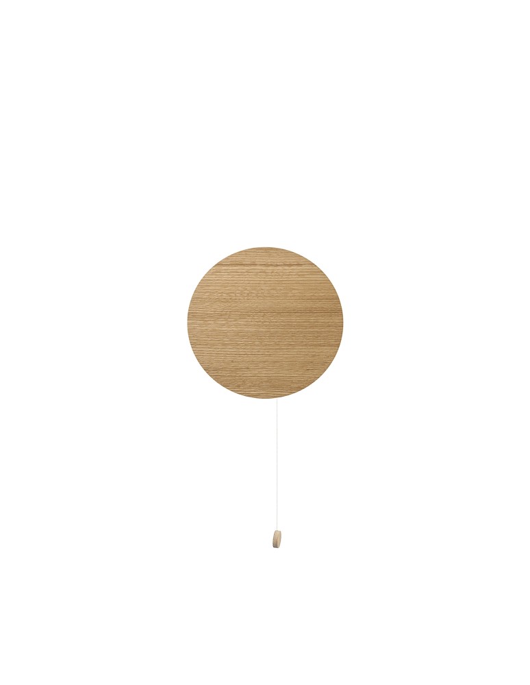 Boho wall lamps - Nowodvorski MINIMAL Wall lamp with switch Max power 1x10W G9 Oak 9377 - product kolory-swiatla.pl 1