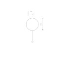 Boho wall lamps - Nowodvorski MINIMAL Wall lamp with switch Max power 1x10W G9 Oak 9377 - product 2
