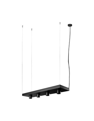 Nowodvorski PLANT Suspended Ceiling Max power 4x35W GU10 Black 9381