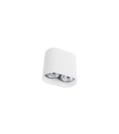 Ceiling luminaires for replaceable light source - Nowodvorski PAG Spot Surface Max power 2x35W GU10 White 9387 - product 1
