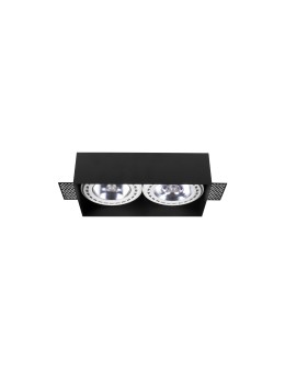 Nowodvorski MOD PLUS Spot Concealed Max power 2x75W GU10 ES111 Black 9403