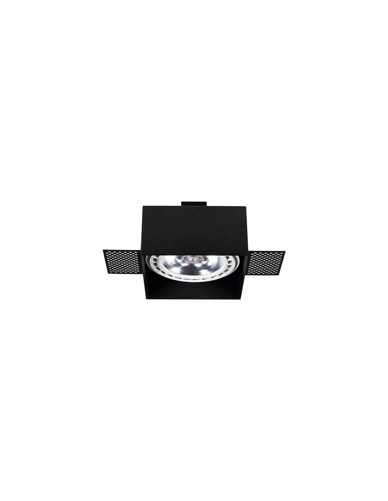 Frameless flush-mounted lamps - trimless - Nowodvorski MOD PLUS Spot Concealed Max power 1x75W GU10 ES111 Black 9404 - product kolory-swiatla.pl 1