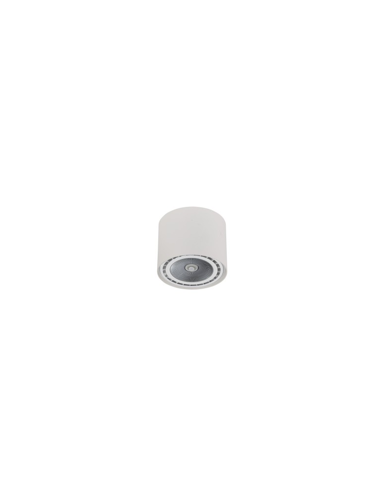 Ceiling luminaires for replaceable light source - Nowodvorski BIT S Spot Surface Max power 1x75W GU10 ES111 White 9482 - product kolory-swiatla.pl 1