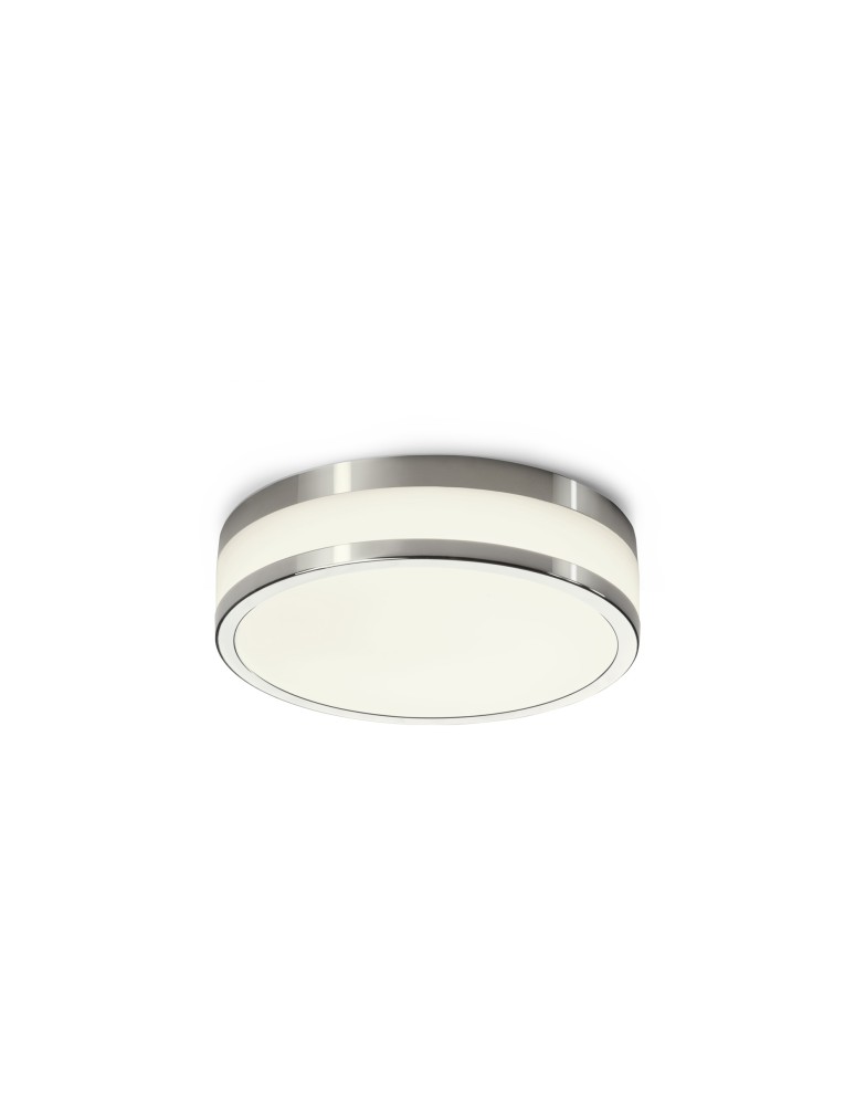 Hermetic plafonds - Nowodvorski MALAKKA LED Ceiling Plafond Max power 18W LED IP44 White 9501 - product kolory-swiatla.pl 1