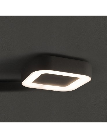 Nowodvorski PUEBLA LED Outdoor Ceiling Plafond Max power 12W LED IP54 Graphite 9513