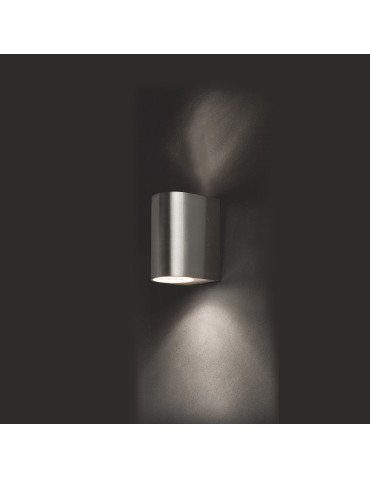 Nowodvorski ARRIS Outdoor Wall Mounted Max power 2x10W GU10 IP54 Silver 9515