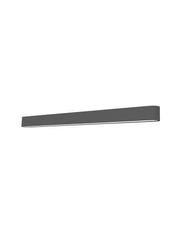 Nowodvorski SOFT LED 90X6 Wall lamp 1xLED T8 Graphite 7534