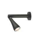 Outdoor wall lamps - Nowodvorski OTTAWA Outdoor Wall Mounted Max power 1x35W GU10 IP44 Graphite 9562 - product 1