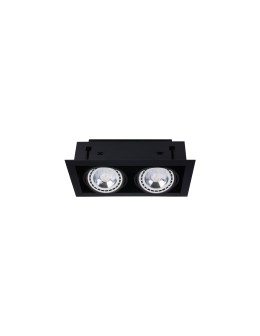 Nowodvorski DOWNLIGHT ES111 Spot Flush Mounted Max power 2x15W GU10 ES111 Black 9570