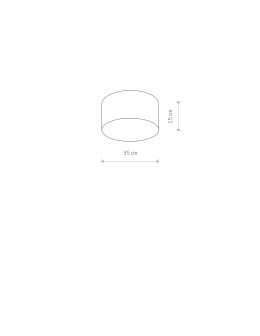 Nowodvorski CAMERON Ceiling Plafond Max power 2x25W only LED E27 White 9605 - product 2