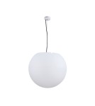 Outdoor pendant lamps - Nowodvorski CUMULUS L Outdoor Ceiling Pendant Max power 1x60W E27 IP65 White 9607 - product 1