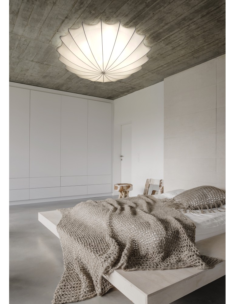 Ceiling lamps with lampshade - Nowodvorski FORM L Ceiling Plafond Max power 4x25W only LED E27 White 9672 - product kolory-swiatla.pl 3