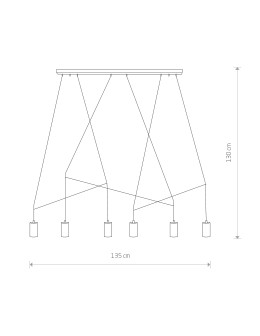 Nowodvorski IMBRIA Suspended Ceiling Max wattage 35W GU10 Black 9675 - product 2