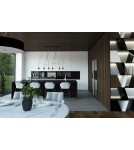 Loft ceiling lamps - industrial - Nowodvorski IMBRIA Suspended Ceiling Max wattage 35W GU10 Black 9675 - product 3