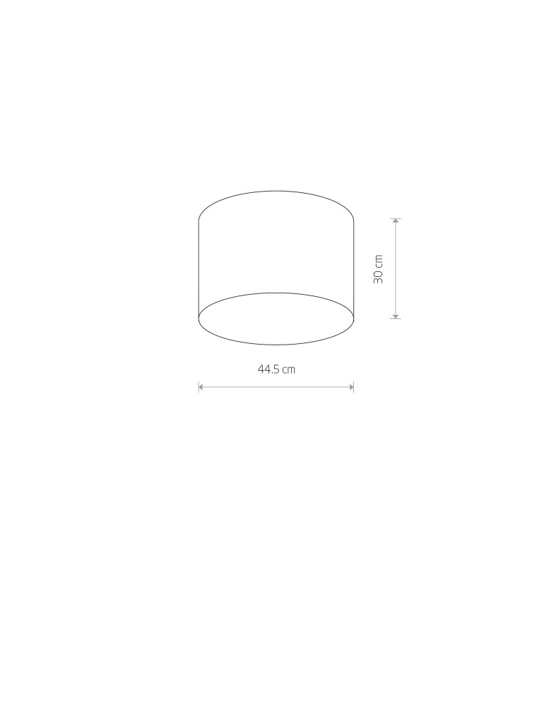 Ceiling lamps with lampshade - Nowodvorski CAMERON Ceiling Plafond Max power 3x25W only LED E27 Grey 9683 - product kolory-swiatla.pl 2