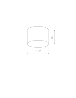 Nowodvorski CAMERON GRAY III Plafon 3xE27 Szary 9683 - produkt 2