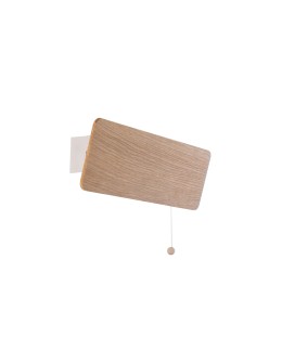 Nowodvorski OSLO 30 Wall lamp adjustable with switch Max power 1x40W E14 Oak 9700