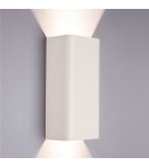 Minimalist wall lamps - Nowodvorski BERGEN Wall Mounted Max power 2x35W GU10 White 9706 - product 1
