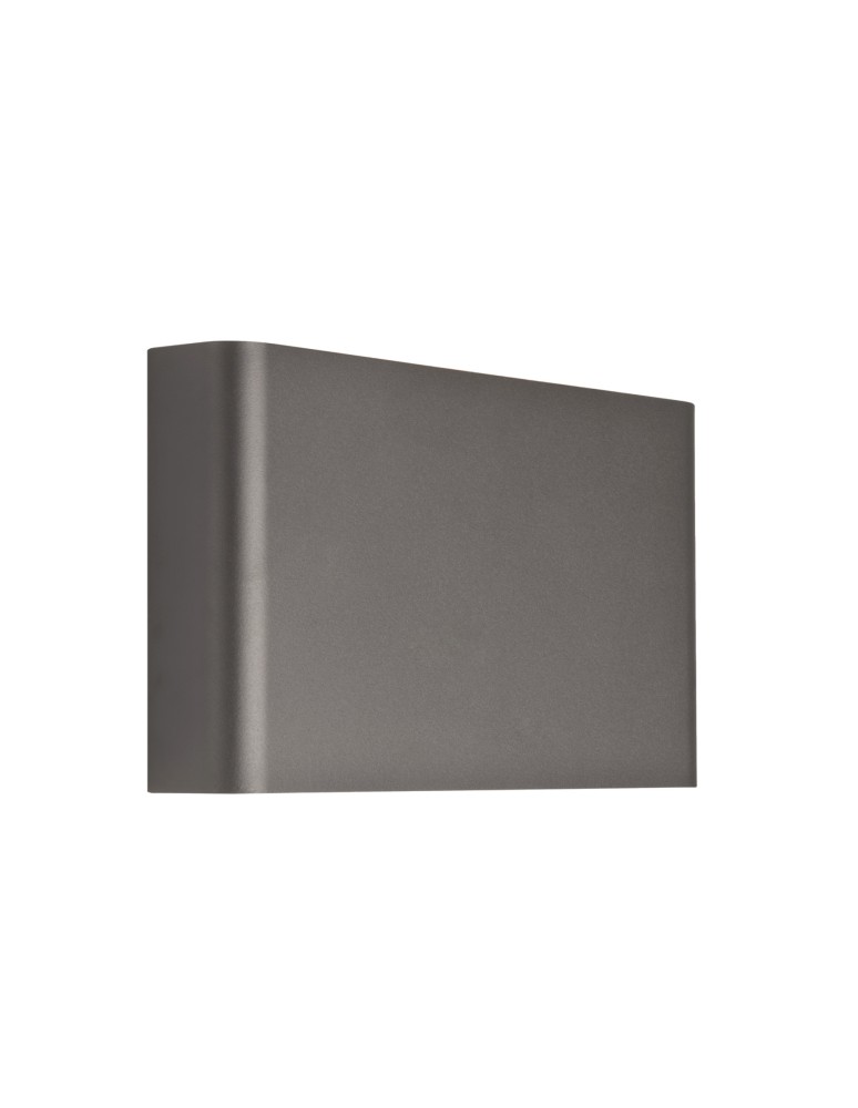 Minimalist wall lamps - Nowodvorski HAGA Wall Mounted Max power 2x40W G9 Graphite 9710 - product kolory-swiatla.pl 2