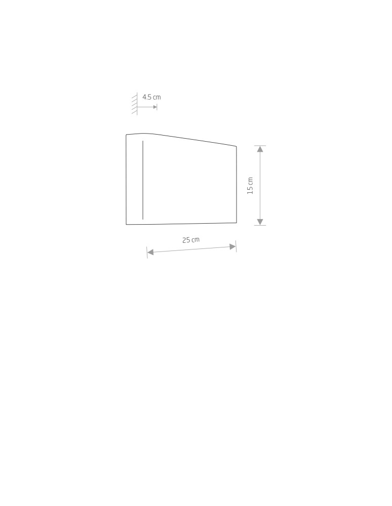 Minimalist wall lamps - Nowodvorski HAGA Wall Mounted Max power 2x40W G9 Graphite 9710 - product kolory-swiatla.pl 3