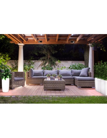 Nowodvorski FLOWERPOT L Outdoor Portable Max power 2x60W E27 IP44 White 9713 - product 2