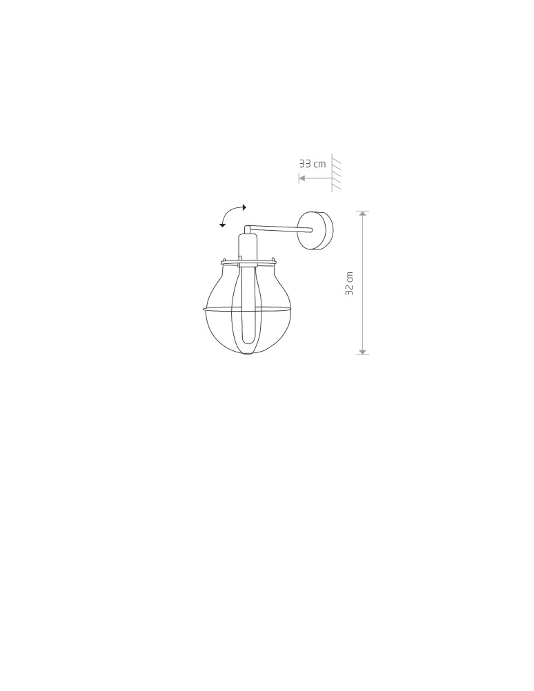Wall lamps - Nowodvorski MANUFACTURE Wall lamp adjustable Max power 1x60W E27 Black 9742 - product kolory-swiatla.pl 2