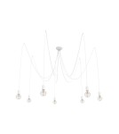 Pendant lamps spiders - Nowodvorski SPIDER Suspended Ceiling Max power 7x60W E27 White 9743 - product 1