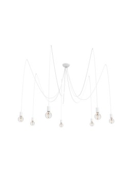 Nowodvorski SPIDER VII Wisząca 7xE27 Biały 9743