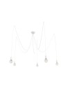 Nowodvorski SPIDER Suspended Ceiling Max power 5x60W E27 White 9744