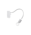 Wall lamps - Nowodvorski FLEX Wall lamp adjustable with switch Max power 1x60W E27 White 9774 - product 1