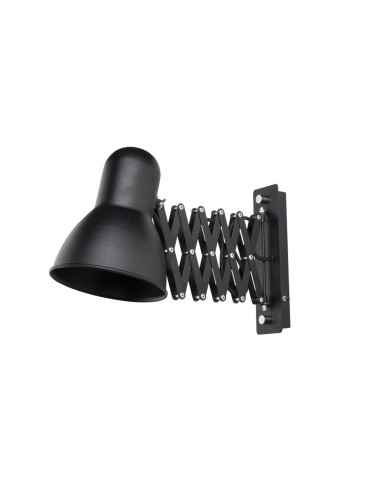 Nowodvorski HARMONY Wall lamp adjustable with switch Max wattage 1x60W E27 Black 9890