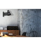 Wall lamps - Nowodvorski HARMONY Wall lamp adjustable with switch Max wattage 1x60W E27 Black 9890 - product 3