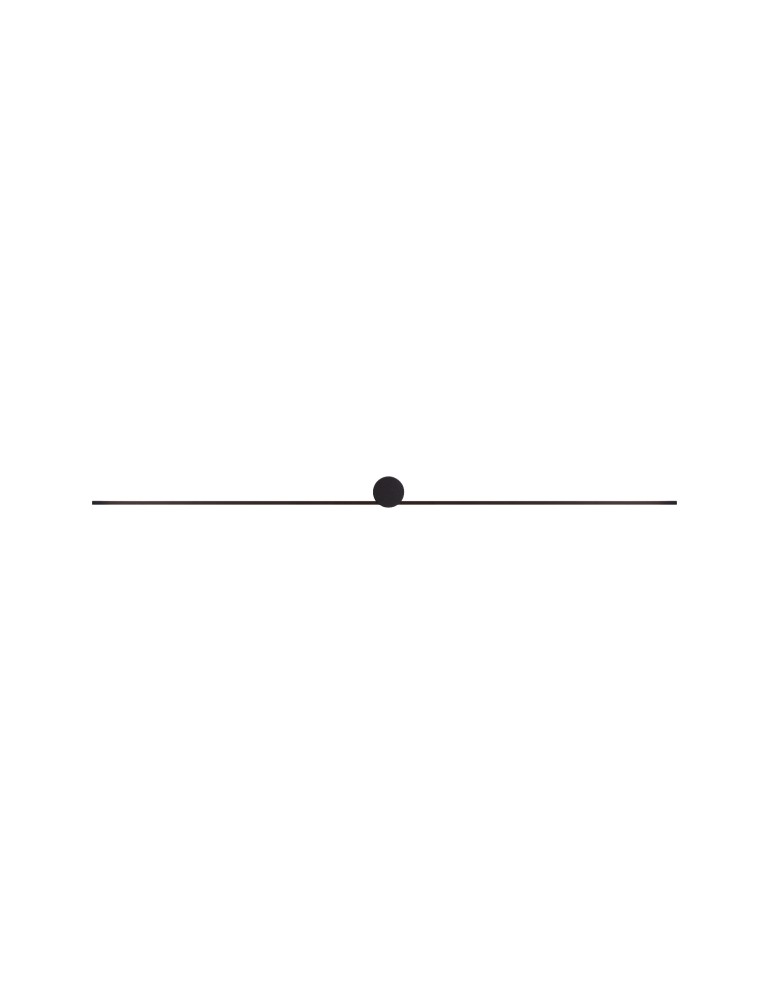Bathroom wall lamps - Nowodvorski PIN LED L Wall Wall lamp Picture wall lamp Max wattage 15W LED IP44 Black 8130 - product kolory-swiatla.pl 1