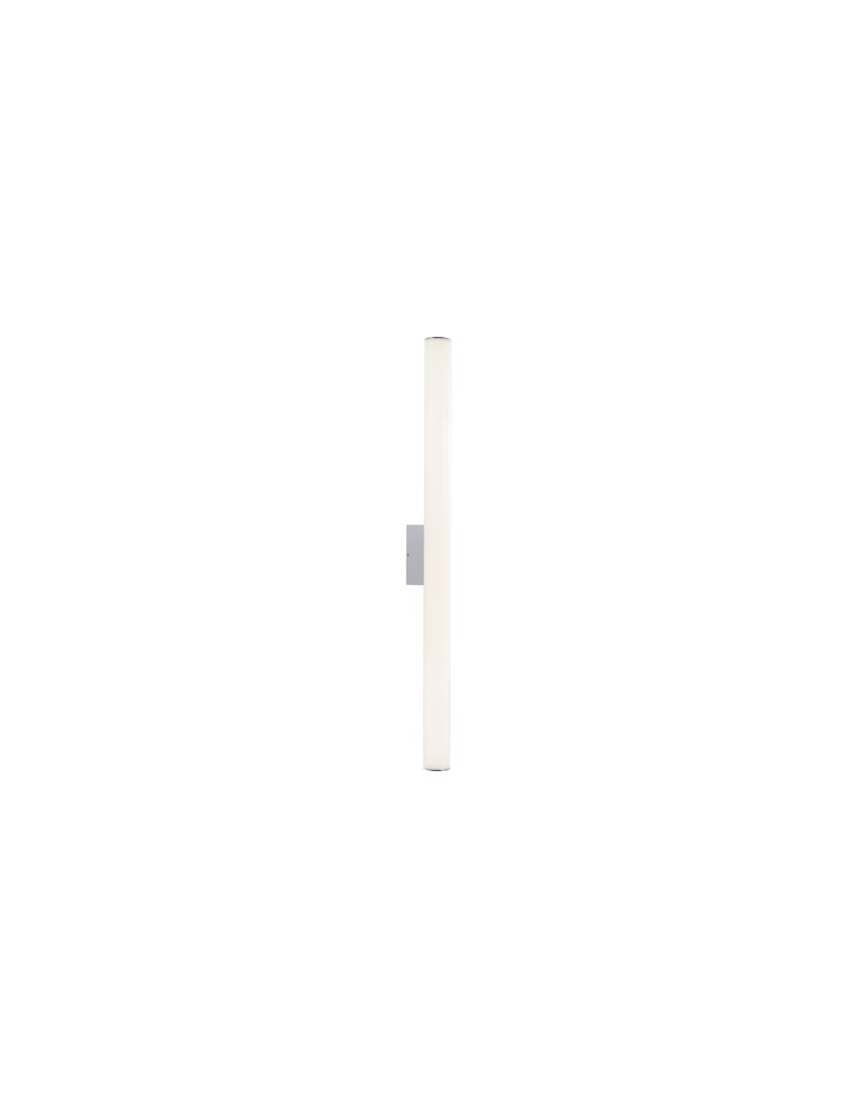 Bathroom wall lamps - Nowodvorski ICE TUBE LED S Wall Wall lamp Max moc 12W LED IP44 Chrome 8118 - product kolory-swiatla.pl 1
