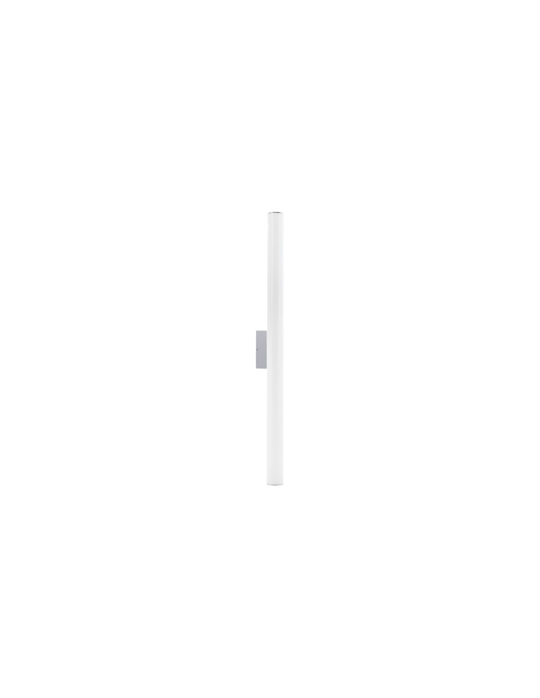 Bathroom wall lamps - Nowodvorski ICE TUBE LED S Wall Wall lamp Max moc 12W LED IP44 Chrome 8118 - product kolory-swiatla.pl 2
