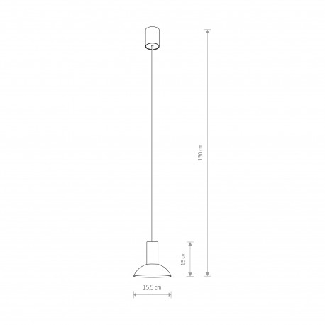 Nowodvorski HERMANOS Sufitowa Wisząca Max moc 10W only LED GU10 Biały 8037