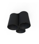 Ceiling luminaires for replaceable light source - Nowodvorski EYE TONE Spot Surface Mounted Max wattage 10W only LED GU10 Black 8091 - product 1