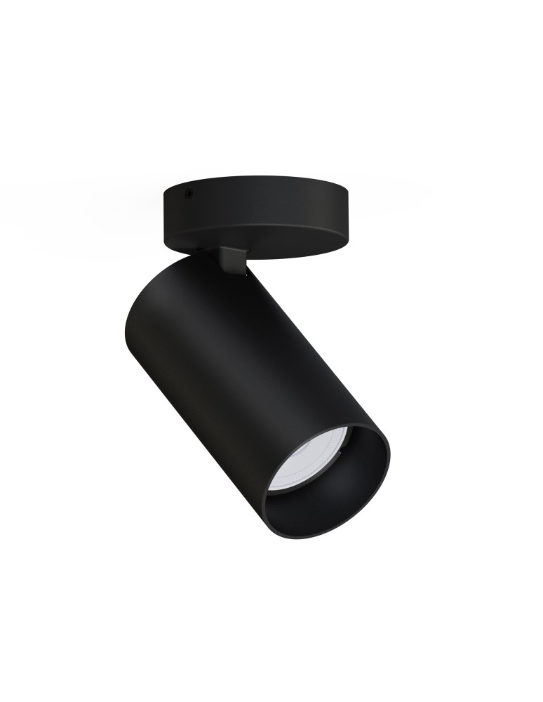 Ceiling spotlights - Nowodvorski MONO Reflector/Spot Max wattage 10W only LED GU10 Black 7838 - product kolory-swiatla.pl 1