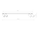 Spotlight ceiling lamps - Nowodvorski MONO Spotlight/Spot Max wattage 10W only LED GU10 Black 7768 - product 2