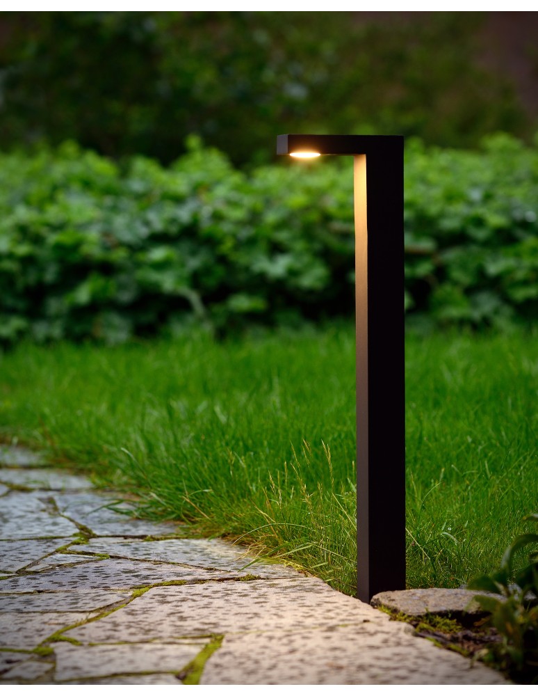 Standing garden lamps - Lucide TEXAS IP54 H40 L15 LED 6W anthracite 28851/60/30 Post. - product kolory-swiatla.pl 4