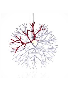 Step Into Design CORAL REEF biało czerwona Wisząca 62 cm ST-7101-1M - produkt 2