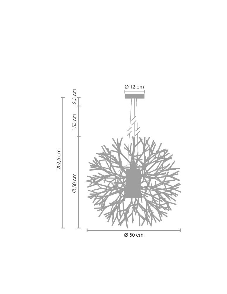 Pendant lamps - Step Into Design CORAL REEF white and red Hanging 62 cm ST-7101-1M - product kolory-swiatla.pl 5