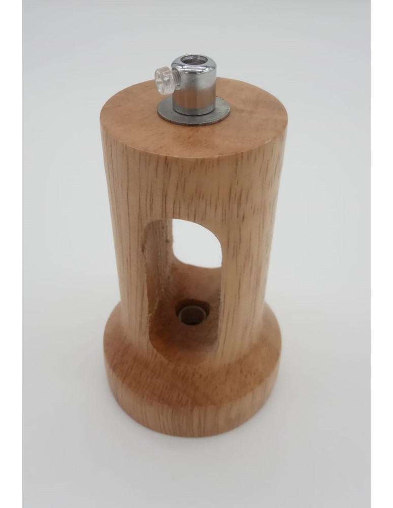 Pendant lamps - Step into Design NORDIC WOODY white wood pendant lamp 35 cm ST-5097A - product kolory-swiatla.pl 6