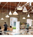 Pendant lamps - Step into Design NORDIC WOODY white wood pendant lamp 35 cm ST-5097A - product 8