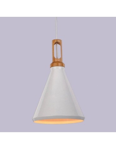 Step Into Design NORDIC WOODY White wood 25 cm Pendant ST-5097c - product 2