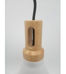 Pendant lamps - Step Into Design NORDIC WOODY White wood 25 cm Pendant ST-5097c - product 3