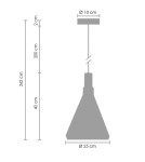 Pendant lamps - Step Into Design NORDIC WOODY White wood 25 cm Pendant ST-5097c - product 11