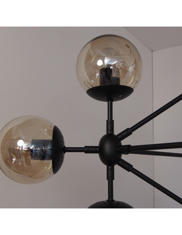 Designer pendant lamps - Step Into Design ASTRIFERO-15 with transparent shades 110 cm Pendant ST-9047-15 - product kolory-swiatla.pl 2