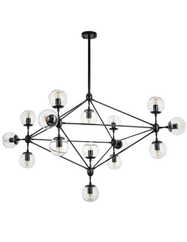Step Into Design ASTRIFERO-15 with transparent shades 110 cm Pendant ST-9047-15
