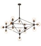 Designer pendant lamps - Step Into Design ASTRIFERO-15 with transparent shades 110 cm Pendant ST-9047-15 - product 3